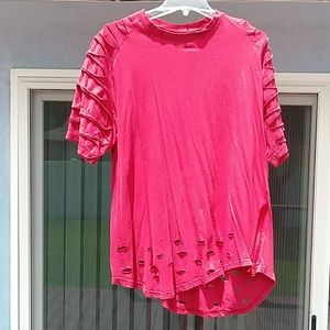 Rebel Minds Men's Ripped T-Shirt.